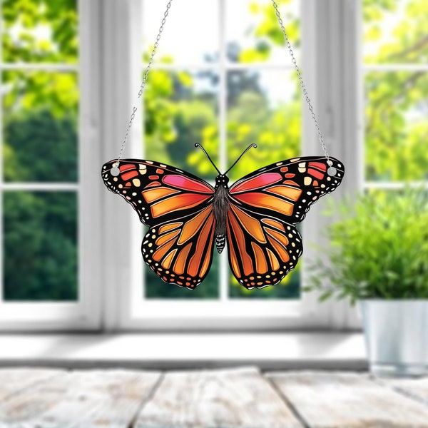 Butterfly Acrylic Window Hanging, Butterfly Window Hangings Home Decoration, Style Inspired Butterfly Gifts, Butterfly Decor, Gift For Mom