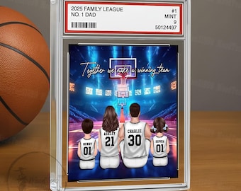 Custom Basketball Dad Acrylic Block: Dream Team Keepsake Gift