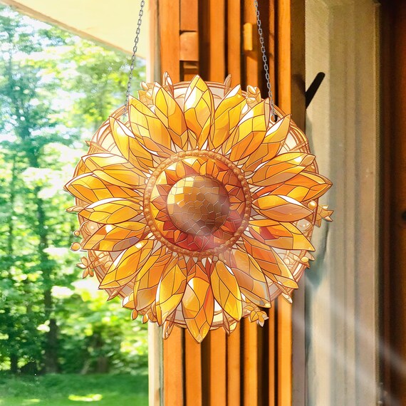 Girasole giallo decorazione da parete tela arte girasole camera