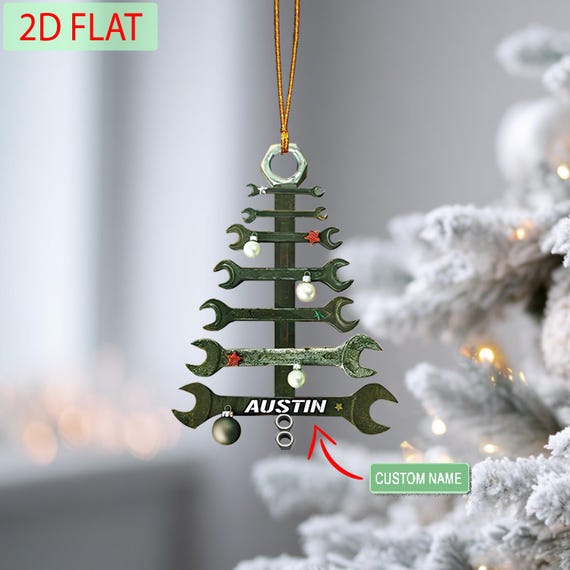 1pc Personalized Fix-it Shop Sign Custom Name Sign Garage Decor Man Cave Vintage Mechanic Wrench Decor Workshop Decoration Gifts For Men 12x8 Inch G 601099553039028