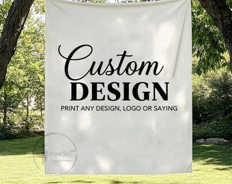 Custom Tapestry from Your Photo, Personalized Picture Text, Wedding Party Backdrop, Pet Memorial, Wall Room Art Decor, Wedding Family Gifts