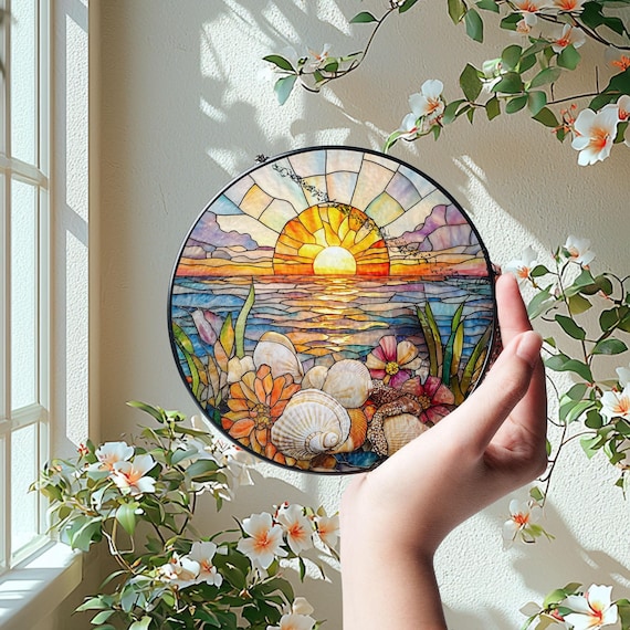 ステンドグラス　青い薔薇と蝶のパネル Amazon.co.jp: ステンドグラス 青い薔薇と蝶のパネル(スタンド付