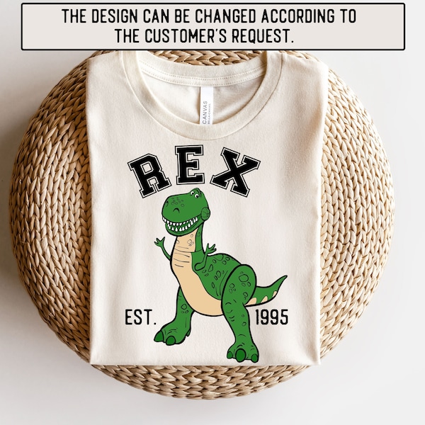 Rex Toy Story Shirt, Disney Rex Shirt, Toy Story Rex Shirt, Rex Shirt, Rex Character Tee, Disney Toy Story Rex Shirt, Rex Shirt