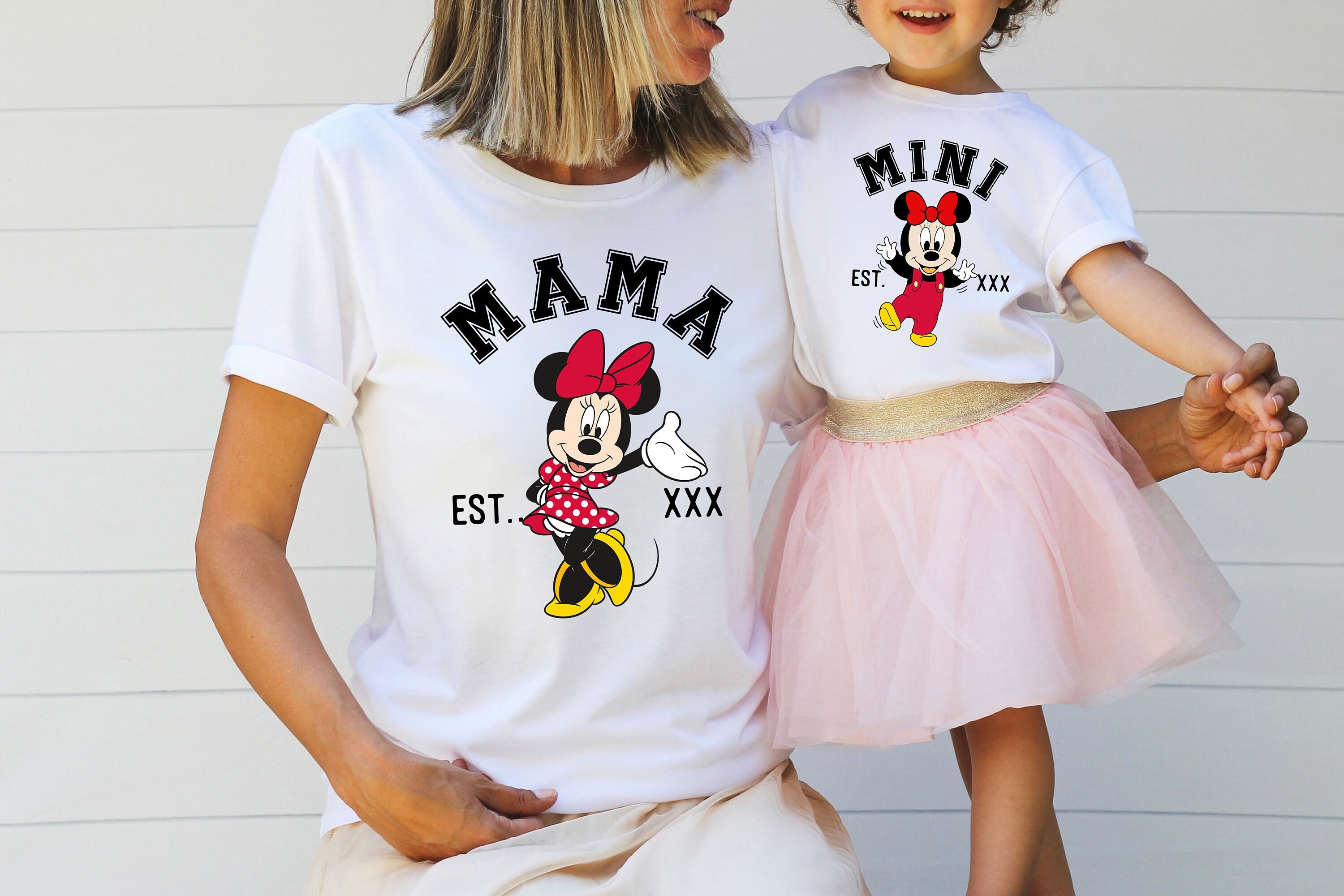Baby shower shirts for mom and dad mickey mouse Etsy M xico
