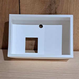 Ościeżnica o regulowanej głębokości 150x100 mm. Plik cięcia 3D, SVG PDF, AI, BMP, DXF, studio3.  . Pobierz kompatybilny format Cricut Joy