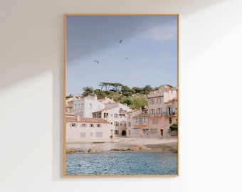 Saint Tropez Photography Print, French Coastal Wall Art