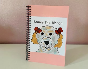 Bonnie the Bichon notebook