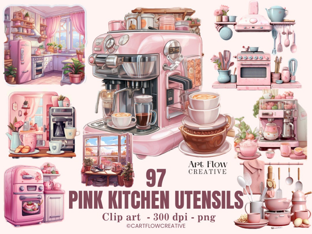 Kitchen Items Clipart, Culinary Clipart, Kitchen Theme, Kitchen Items ...