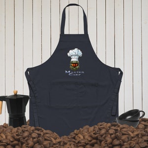 Halo apron Master Chief apron for Gamer apron for Nerd Master Chef apron