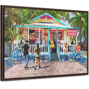 Fort Myers Beach, Heavenly Biscuits Art Print or Canvas: Florida Hurricane Ian Memorial