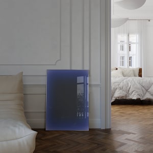 Farbverlaufsdruck Wandkunst Minimalistisch Digitale Kunstdrucke Blau Modernes Raumdekor Trendige Wandkunst Sofortiger Download Drucke Farbverlauf Poster