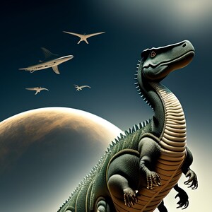 Dinosaurier von The Planet Mongo