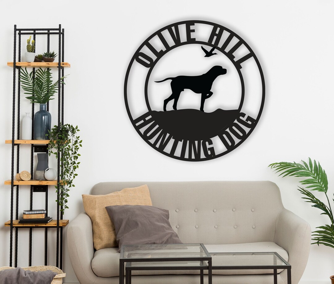 Dogs Metal Wall Decor,hunting Dog Wall Art,dogs Metal Wall Art,dog Wall