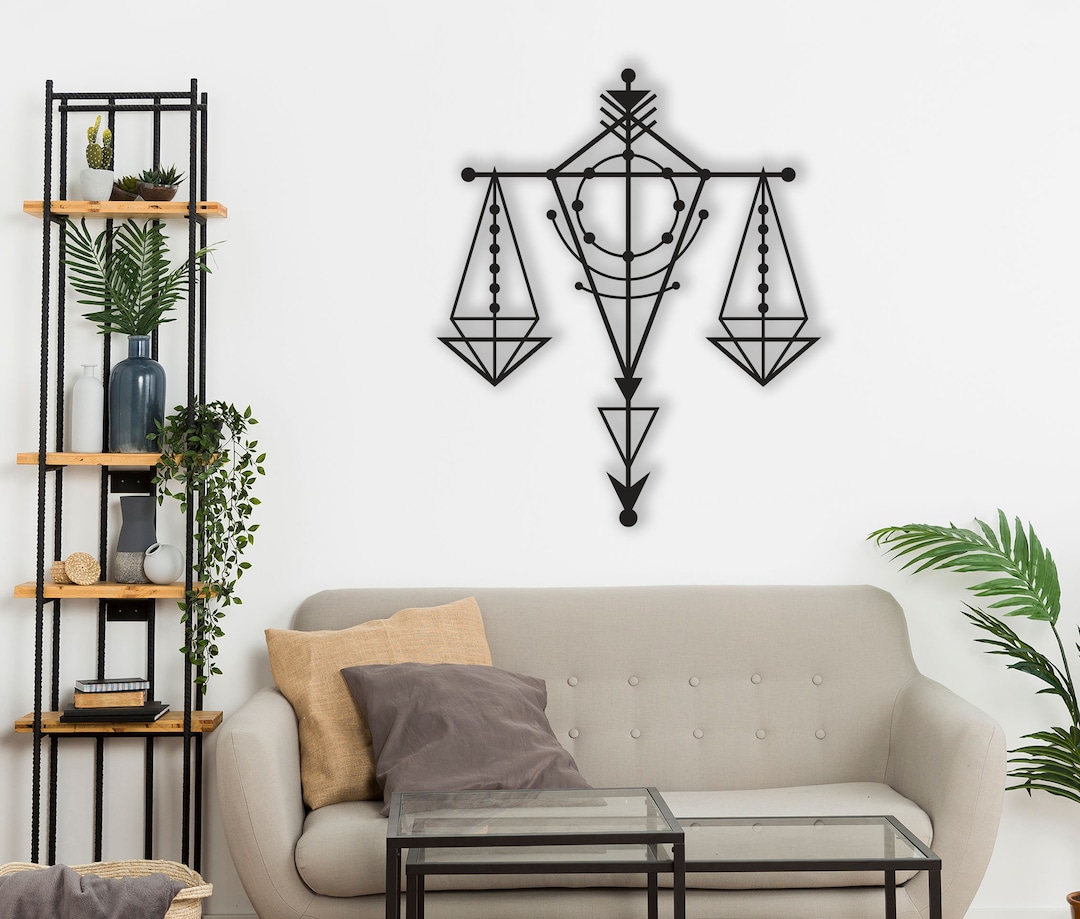 Scale of Justice Metal Wall Artscale of Justice Metal Wall Etsy