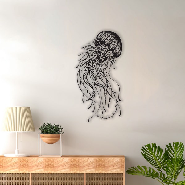 Metal Sea Life Wall Art Etsy