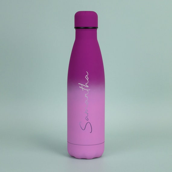 Personalised Large Name Thermos Water Bottle Insulated for Hot Cold Gifts  Ideas 