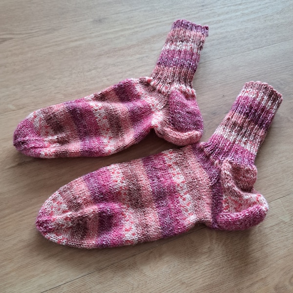 Gestrickte Socken Wollsocken warme Socken