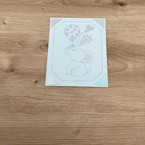Geburt Geburtskarte Baby Karte