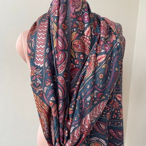 Mens Oversized sozni  jamavar pashmina shawl 100% Handmade Pure Pashmina| Warm Soft And Beautiful | 58X108 Inch (approx) Gift for him