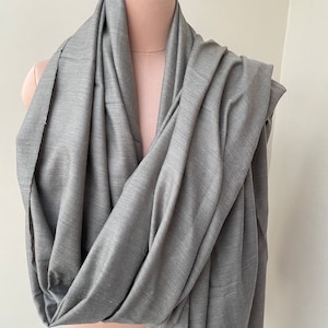 Mens Oversized plain natural  pashmina shawl| 100% Handmade Pure Pashmina| Warm Soft And Beautiful | 58X108 Inch (approx) Gift for him