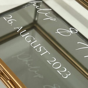 Aufkleber Beschriftung für Ringbox