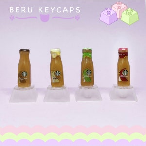 Custom Artisan Starbucks Coffee resin keycaps for mechanical keyboard cute keycap Starbucks keycaps
