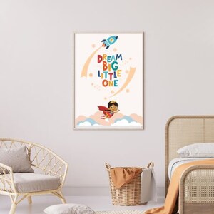 Affermazioni per bambini, poster per l&#39;asilo nido, poster per la sala giochi, poster di affermazioni, decorazioni per la scuola domestica, sono gentile, intelligente, amato