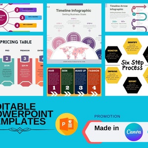 Edytowalne szablony programu PowerPoint