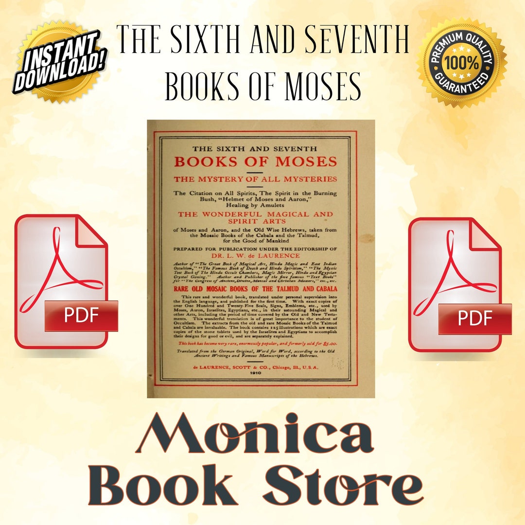 The Sixth And Seventh Books Of Moses Pdf The Sixth and Seventh Books of Moses Vintage E-book Illustrated
