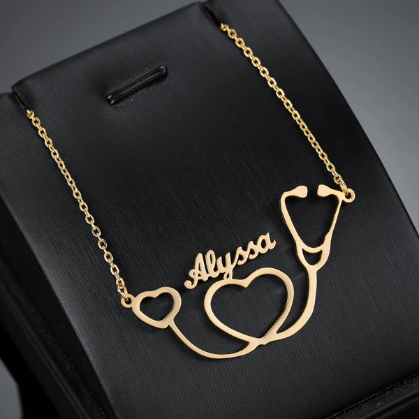 Stethoscope Necklace Etsy