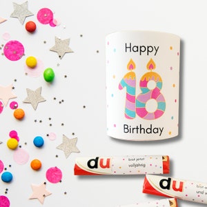 Duplo 18th Birthday 27 Banderoles - Finally 18 Children Duplo special print Download special gift Last Minute