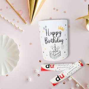 Duplo Birthday 36 Banderoles You Messages for Birthday Wishes, Happy Birthday, Digital Download, Gift Last Minute