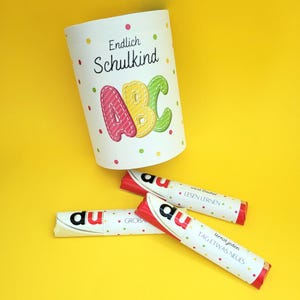 Download: 27 Etiquetas Duplo MATRÍCULA ESCOLAR CRIANÇA Início da escola - ABC Schütze