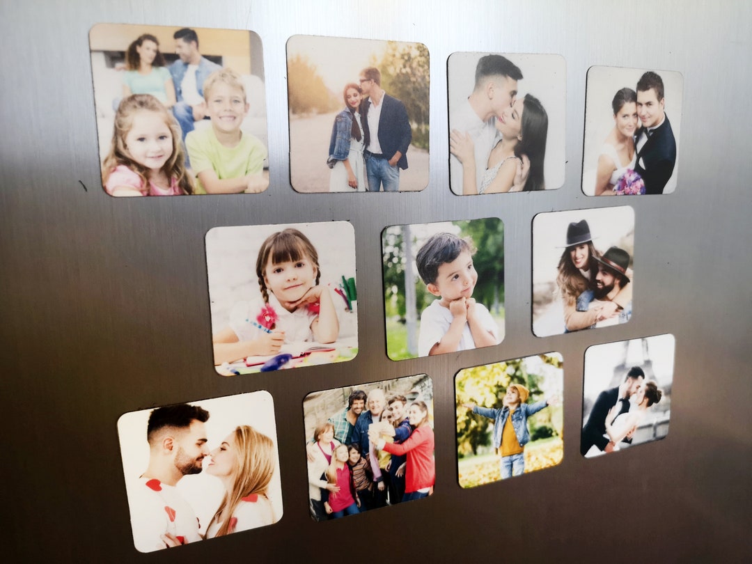 Personalized Photo With Any Photo Custom Fridge Etsy
