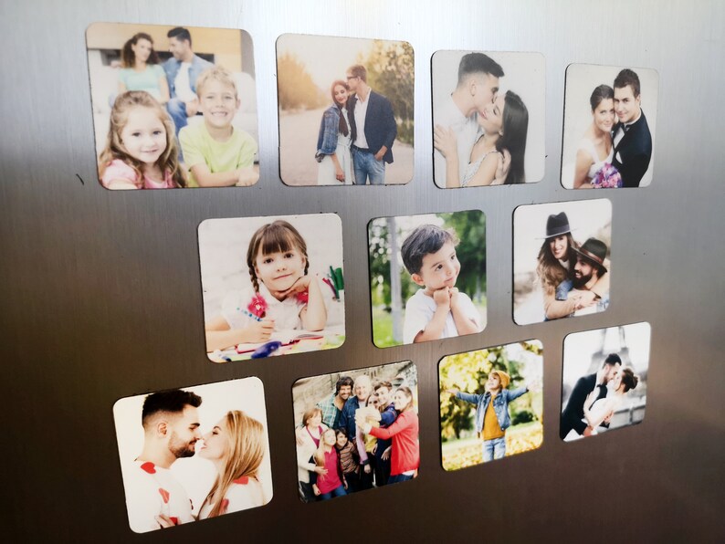 Personalized Photo With Any Photo Custom Fridge Etsy