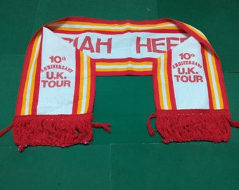 Vintage 1980er Jahre URIAH HEEP 10th Anniversary UK Tour 1980, Selbsthilfegruppe Girlschool