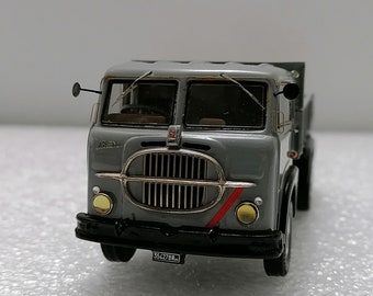 Vintage Truck FIAT 682 N3 Tipper Body, Special Model Cars in 1/43 Scale, Handmade Built Factory CB Models, Made in Italy 1990