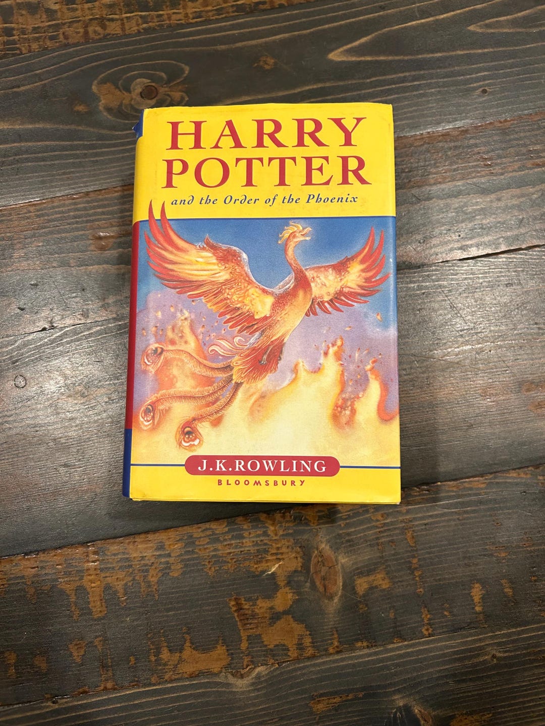 JK Rowling Harry Potter and the Order of the Phoenix first UK Edition ...