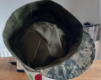 Cycling cap – handcrafted ripstop cotton with pure cotton twill liner
