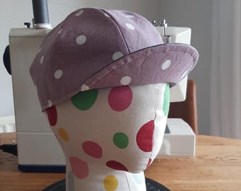 Cycling cap – handcrafted with pure cotton and a cotton twill liner