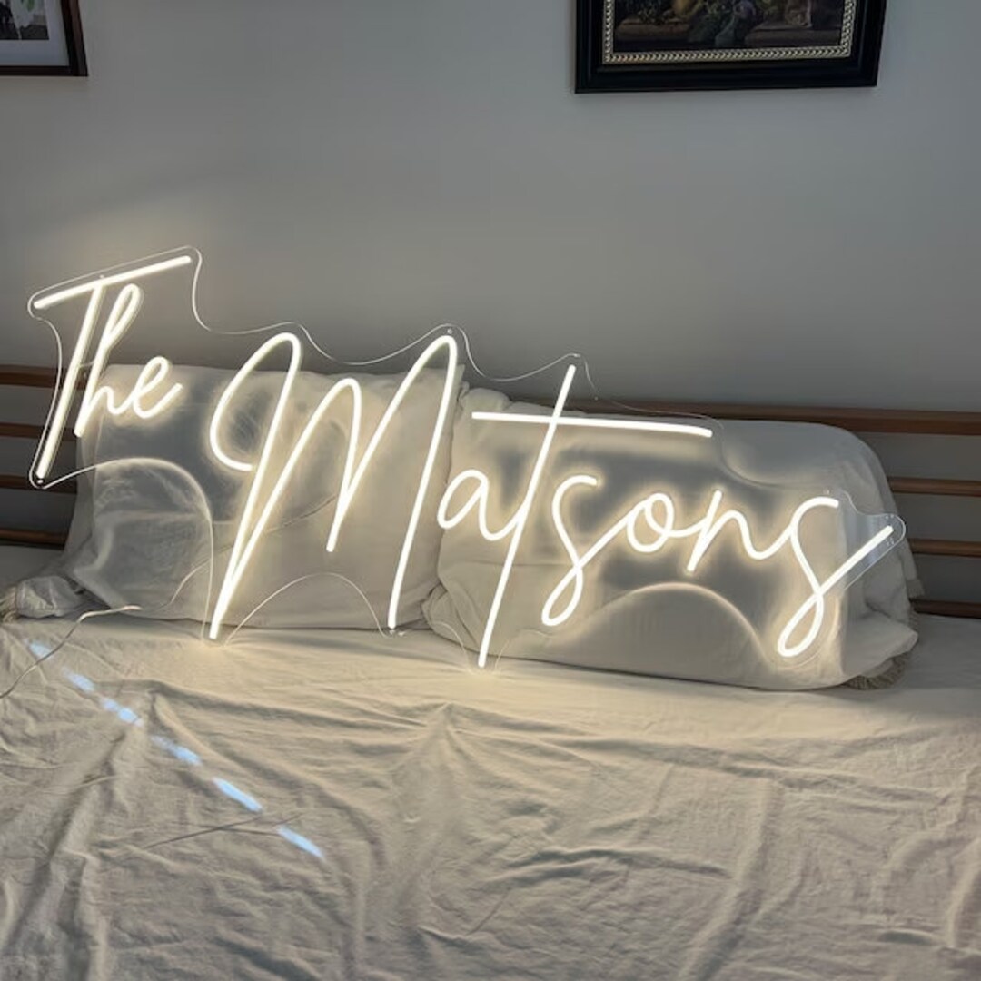 Custom Neon Sign, Neon Sign, Aesthetic LED Light Sign, Neon Acrylic