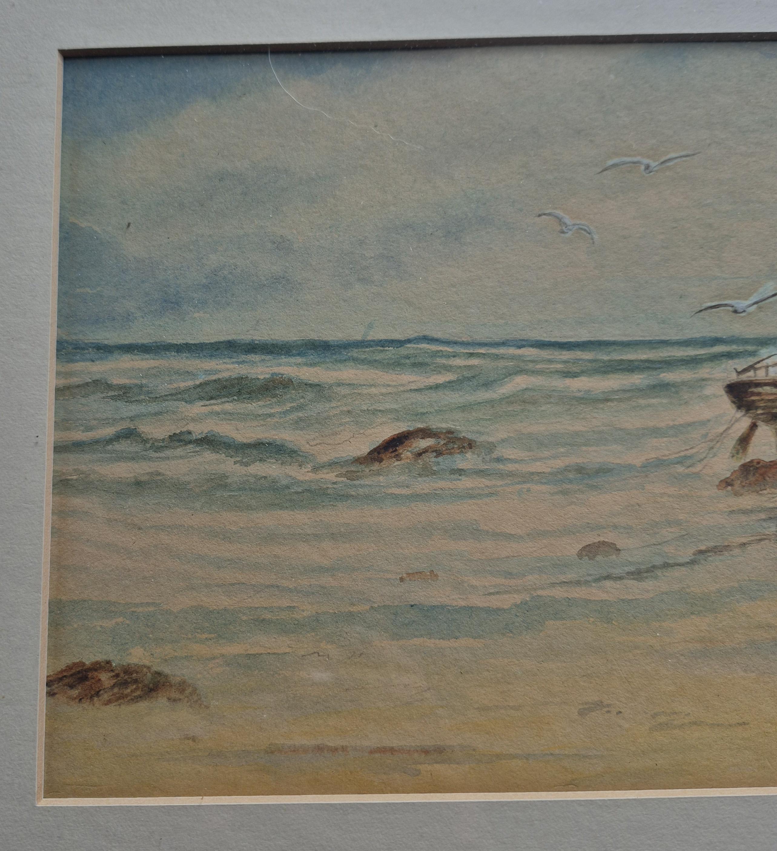 アメリカの画家ウィリアム・ムーア・デイビス（1829-1920）による