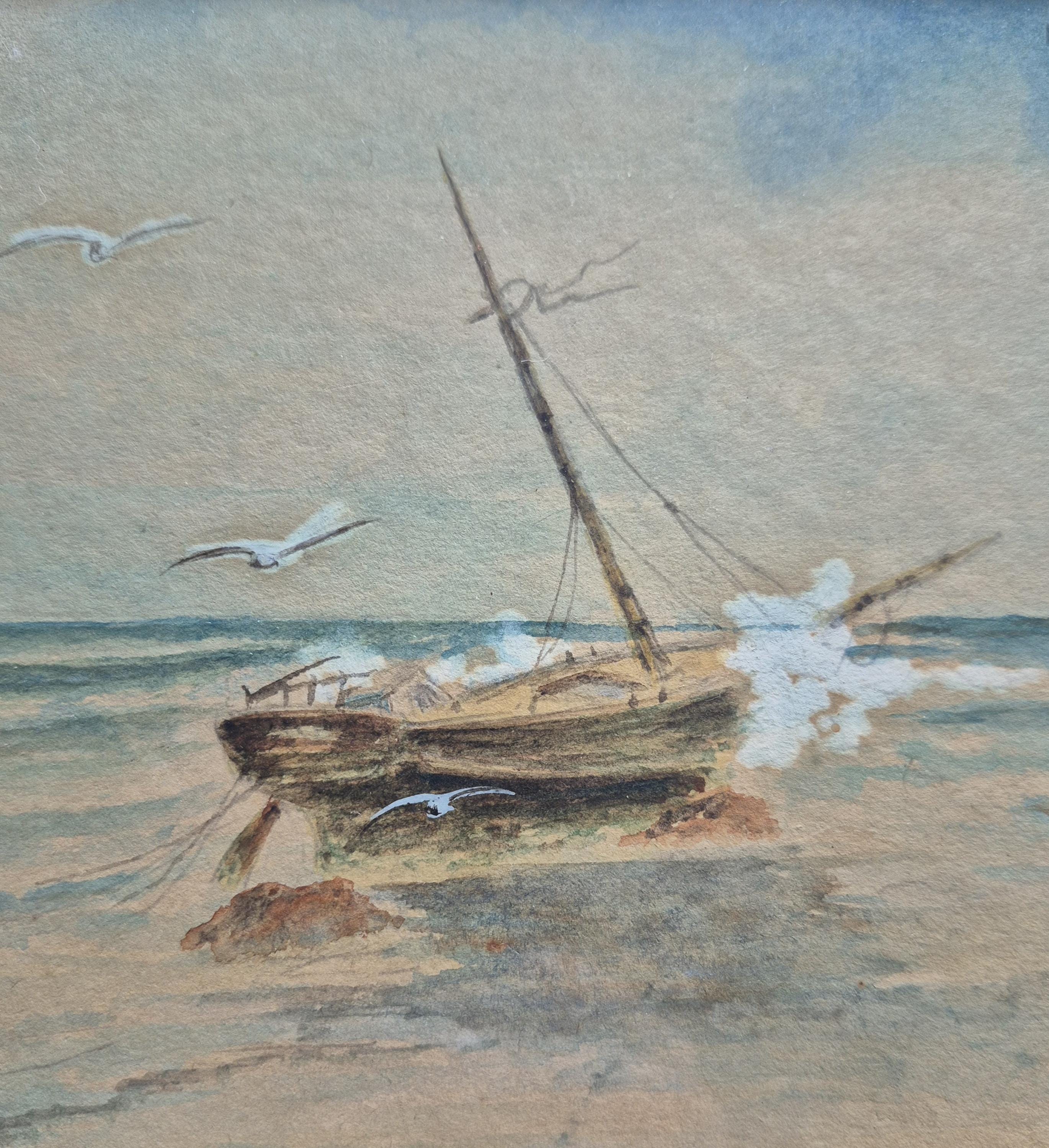 アメリカの画家ウィリアム・ムーア・デイビス（1829-1920）による