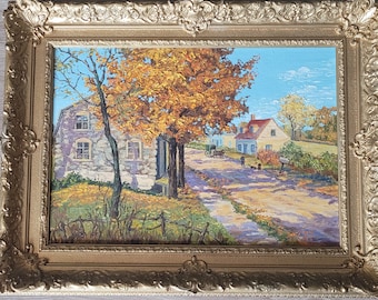 Beautiful Vintage Oil on Panel Canadian School Painting