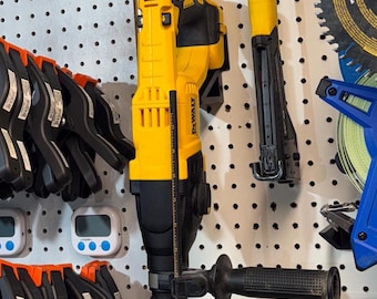 DeWalt DCH133 Hammer Drill Pegboard Holder: Space-Saving Mount