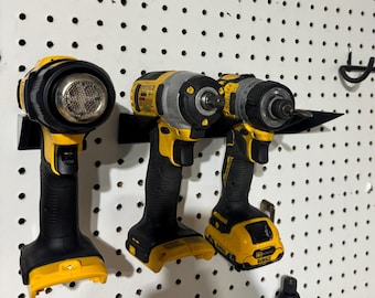 3D Printed Pegboard Drill Holder: Tool Organizer