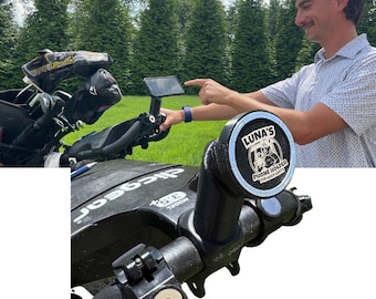 ClicGear Rovic Phone Mount for Umbrella attachment phone mount, mag safe phone mount for clic gear iphone mount for clic gear push carts