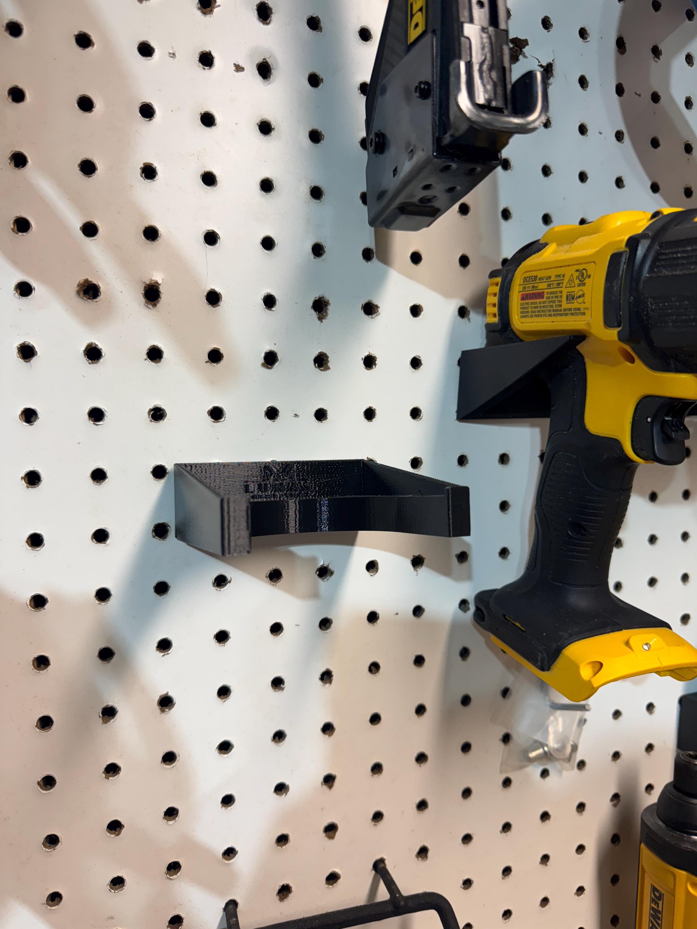 Pegboard Router Dewalt Router Pegboard Mount: 3D Printed PETG Tool Storage - Etsy
