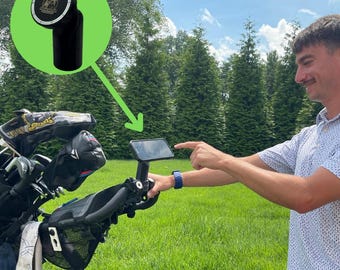 Clicgear Rovic Magsafe Phone Mount: Golf Push Cart Accessory