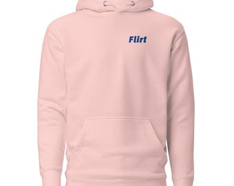 Bluza z kapturem "Nie potrafię flirtować"